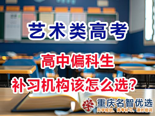 對于高中偏科生高三藝考文化課輔導機構該怎么選？